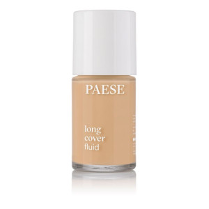 PAESE Long Cover Fluid podkład kryjący o przedłużonej trwałości 2.5 Ciepły Beż 30ml