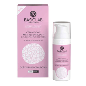 BASICLAB COMPLEMENTIS Ceramidowy Krem Regenerujący Bogata Konsystencja - 50 ml