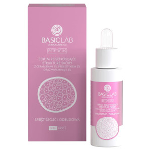 BasicLab ESTETICUS Serum Regenerujące Strukturę Skóry Z Ceramidami 1% - 30 ml