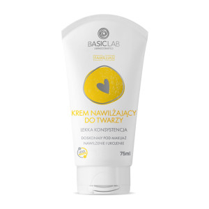 BasicLab FAMILLIAS Krem Nawilżający Do Twarzy o Lekkiej Konsystencji - 75 ml