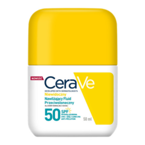 CERAVE Niewidoczny Nawilżający Fluid Przeciwsłoneczny SPF 50+ - 50ml