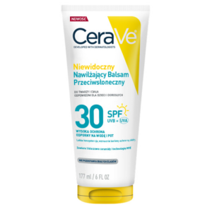 CERAVE Niewidoczny Nawilżający Balsam Przeciwsłoneczny SPF 30+ - 177ml