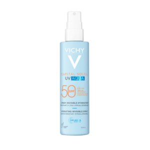 VICHY Capital Soleil UV-Aqua SPF 50 - ochronna mgiełka do twarzy i ciała 200 ml