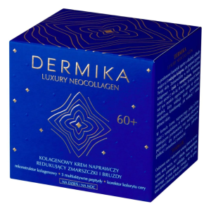 DERMIKA Luxury Neocollagen 60+ kolagenowy krem naprawczy do redukcji zmarszczek i bruzd na dzień i na noc 50 ml