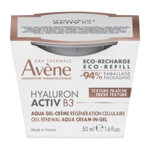 AVENE EAU THERMALE Hyaluron Activ B3 Krem-żel odbudowujący komórki refill 50 ml