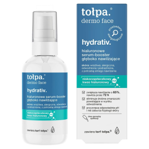TOŁPA DERMO FACE HYDRATIV hialuronowe serum - booster głęboko nawilżające 75 ml