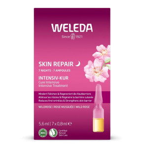 WELEDA Skin Repair intensywna kuracja z dziką różą ampułki 7 x 0.8ml