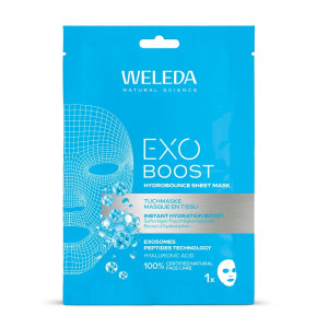 WELEDA Exo Boost nawilżająca maska w płachcie - 20ml