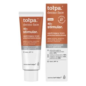 TOŁPA DERMO FACE STIMULAR 40+ ujędrniający krem przeciwzmarszczkowy SPF15, 40 ml