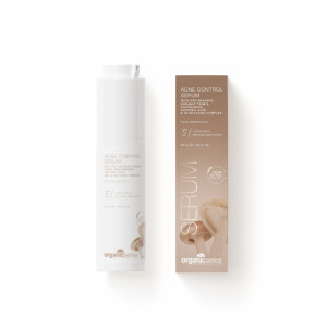 ORGANIC SERIES Serum do cery trądzikowej z Kwasem Bursztynowym,  Grzybami Shiitake i Niacynamidem - 50 ml