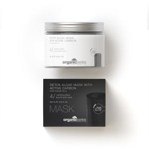 ORGANIC SERIES Maska Algowa DETOX z aktywnym węglem - 200 ml