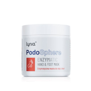 LYNIA podosphere enzymatyczna maska do stóp i dłoni z papainą, ficyną i kwasem rozmarynowym 100 ml
