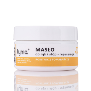 LYNIA regenerujące masło do rąk i stóp z pomarańczą i rokitnikiem 50 ml