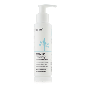 LYNIA Tonik żelowy z kwasem salicylowym (BHA) i kwasami AHA 100 ml