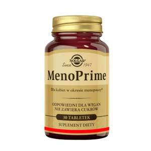 SOLGAR MENOPRIME Suplement diety dla kobiet w okresie menopauzy i około menopauzalnym 30 tabletek