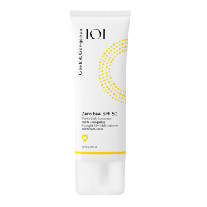 GEEK & GORGEOUS Zero Feel SPF 50 Niewyczuwalny krem przeciwsłoneczny na co dzień - 75ml