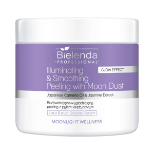 BIELENDA PROFESSIONAL IS MOONLIGHT WELLNESS Rozświetlająco-wygładzający peeling z pyłem księżycowym - 550g
