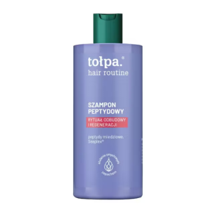 TOŁPA hair routine szampon peptydowy, odbudowujący i regenerujący - 300 ml