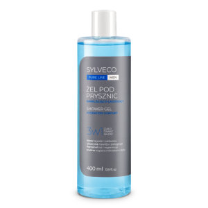 SYLVECO PURE LINE MEN Żel pod prysznic 3w1 nawilżająco-łagodzący - 400 ml