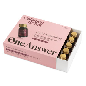 ONEANSWER Collagen Boost Kolagen 12000 mg witamina C Q10 shoty 30 x 30 ml