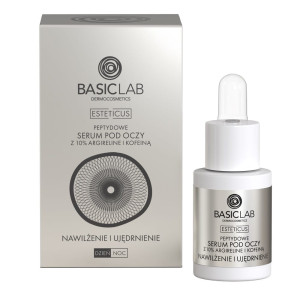 BasicLab ESTETICUS Serum Kuracja Przeciwzmarszczkowa Pod Oczy - 15 ml