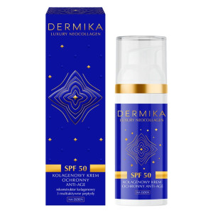 DERMIKA Luxury Neocollagen Kolagenowy Krem Ochronny Anti-Age SPF50 - 50ml