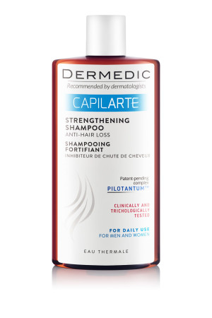 DERMEDIC CAPILARTE Szampon Wzmacniający Hamujący Wypadanie Włosów - 300 ml
