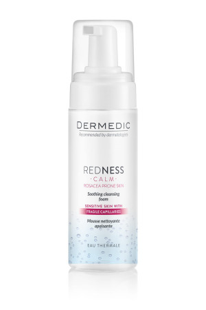 DERMEDIC REDNESS CALM Kojąca Pianka Oczyszczająca - 150ml