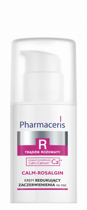 PHARMACERIS R CALM-ROSALGIN Krem Na Noc Redukujący Zaczerwienienia - 30 ml