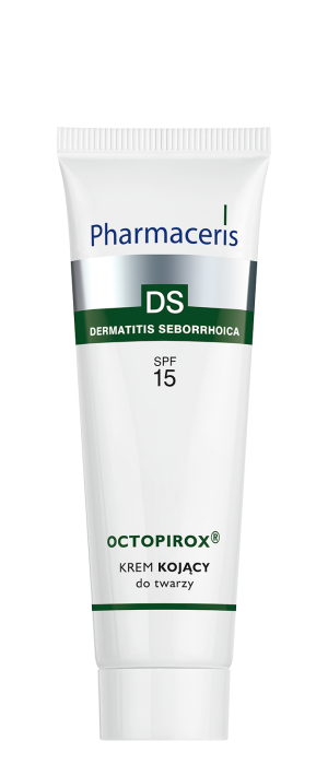 PHARMACERIS DS OCTOPIROX Kojący Krem Do Twarzy SPF15 - 30 ml
