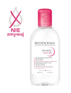 BIODERMA SENSIBIO H2O AR Woda Micelarna Do Skóry Naczynkowej - 250 ml
