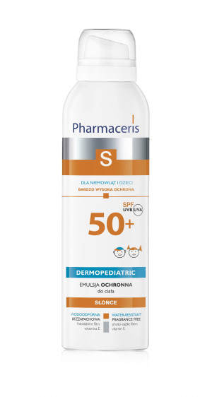 PHARMACERIS S Emulsja ochronna dla niemowląt i dzieci BARDZO WYSOKA OCHRONA SPF 50+ - 150 ml