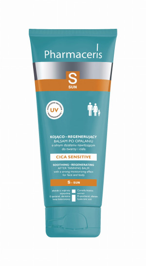 PHARMACERIS S AFTER SUN SENSITIVE Kojąco-regenerujący balsam po opalaniu - 200 ml