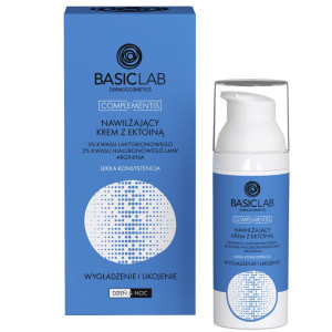 BASICLAB Complementis nawilżający krem o lekkiej konsystencji z ektoiną Wygładzenie i Ukojenie 50ml