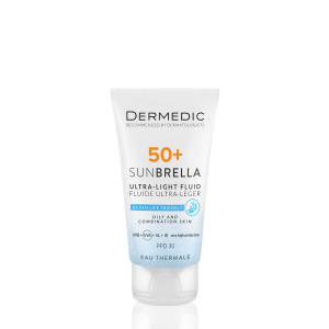 DERMEDIC SUNBRELLA Ultralekki Krem Ochronny SPF50+ Dla Skóry Tłustej i Mieszanej - 40ml