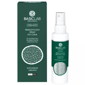 BASICLAB DERMATIS PUNKTOWE SERUM NA ZMIANY MIKROZAPALNE Z 7% AHA/BHA, 3% KWASU AZELAINOWEGO I LAKTOFERYNĄ 15ML