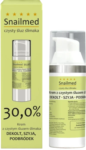 SNAILMED Krem Na Dekolt, Szyję, Podbródek - 30 ml