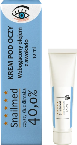 SNAILMED Krem Pod Oczy Ze Śluzem Ślimaka Oraz Awokado - 10 ml