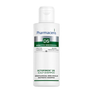 PHARMACERIS DS OCTOPIROX DS Dermatologiczny Sebo-Micelarny Szampon Enzymatyczny - 125ml