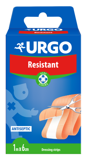 URGO Resistant Antyseptyczny Opatrunek Do Cięcia 1mx6cm