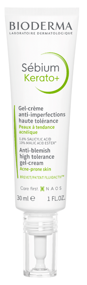 BIODERMA Sébium Kerato+ Żel-Krem Przeciwtrądzikowy - 30 ml