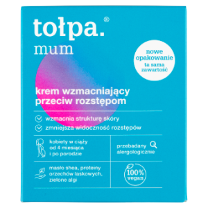 TOŁPA Mum Krem Wzmacniający Przeciw Rozstępom - 250 ml