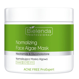 BIELENDA PROFESSIONAL Acne Free ProExpert normalizująca maska algowa - 160g