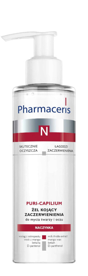 PHARMACERIS N PURI-CAPILIUM Żel Myjący Do Twarzy - 190 ml