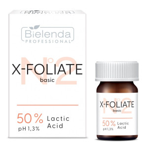 BIELENDA PROFESSIONAL X-Foliate Basic Kwas Mlekowy 50% - 5ml