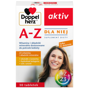 DOPPELHERZ AKTIV A-Z Dla Niej - 30 tabletek