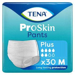 TENA PANTS ProSkin Plus M (80-110 cm) Majtki Chłonne - 30 sztuk