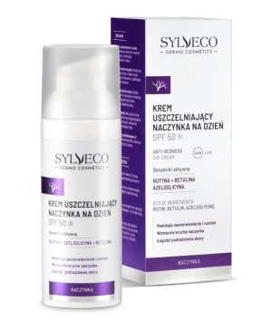 SYLVECO DERMO Krem Wzmacniający na Dzień SPF50+ - Skóra Naczynkowa - 50ml