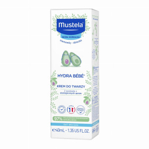 MUSTELA HYDRA BEBE Krem Nawilżający Do Twarzy - 40ml