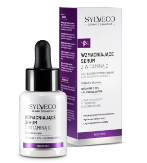 SYLVECO DERMO Wzmacniające Serum Z Witaminą C - Skóra Naczynkowa - 30ml